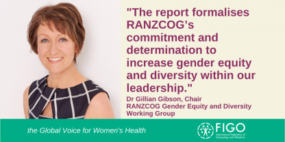 RANZCOG Commitment to gender equality and diversity