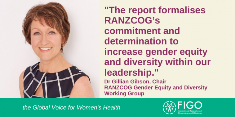 RANZCOG Commitment to gender equality and diversity