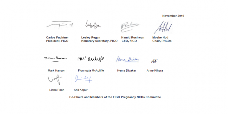 PONI statement committee signatures