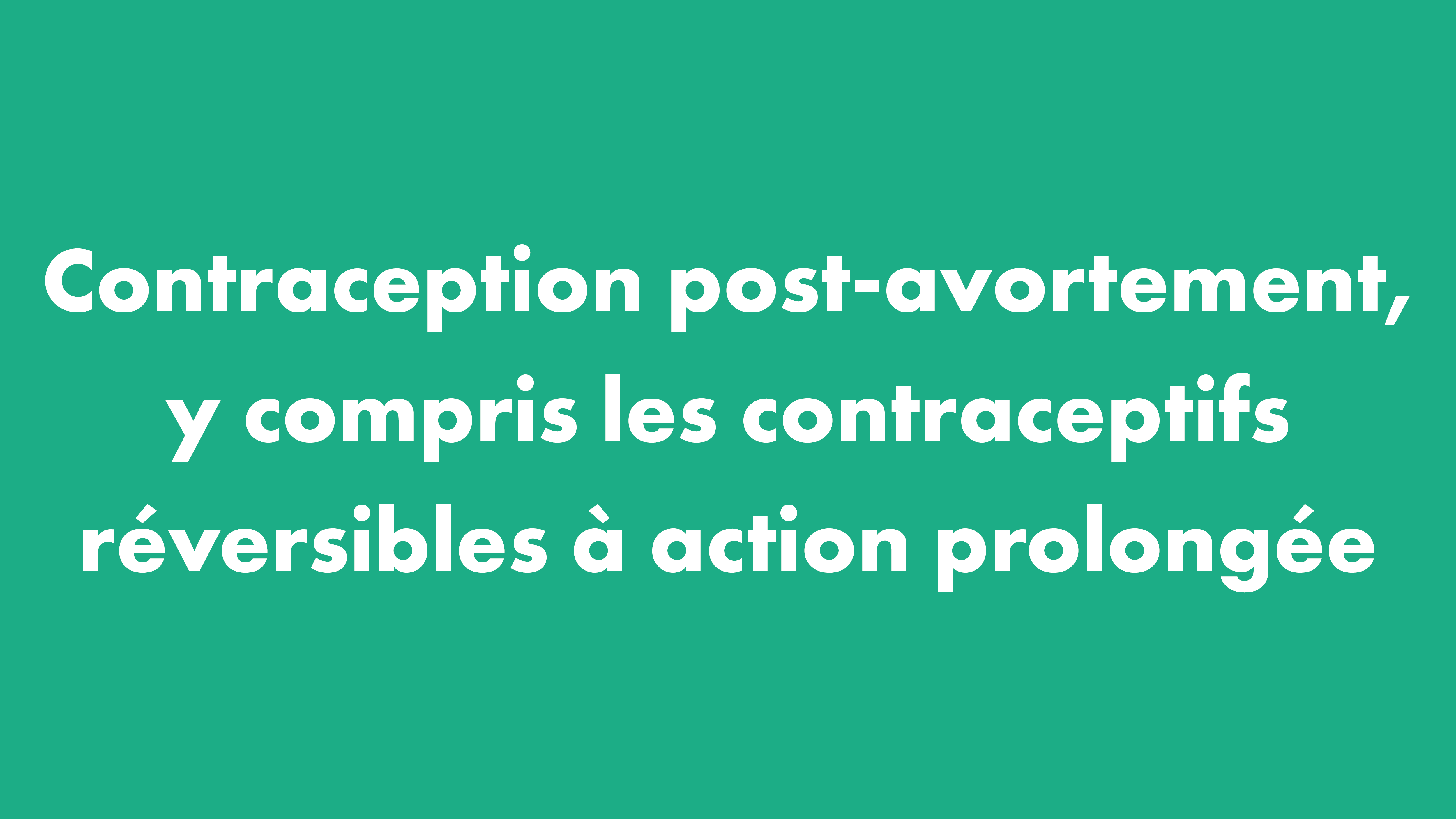 visual statement post abortion contraception -fr