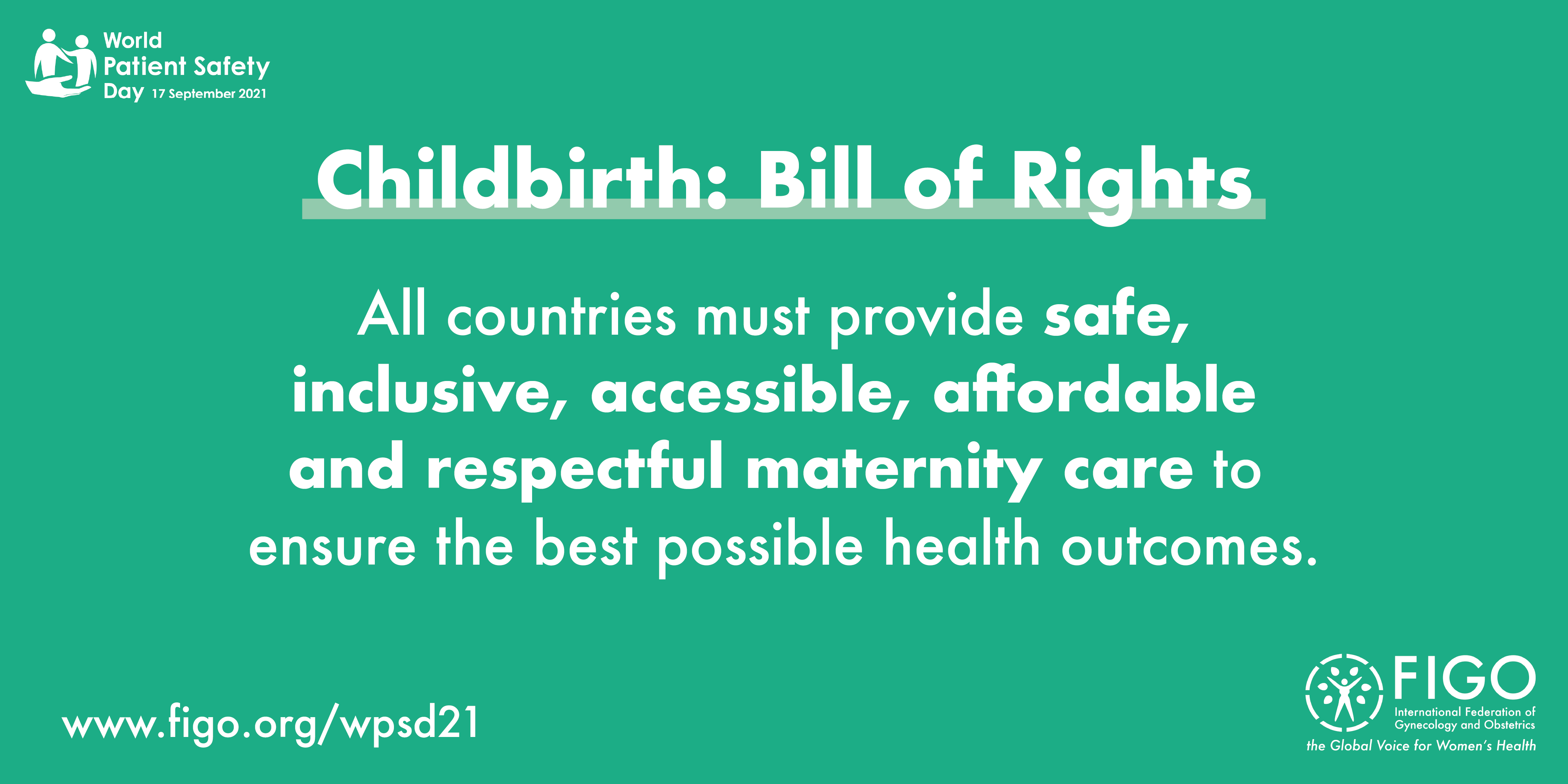 Visual for Childbirth bill of rights