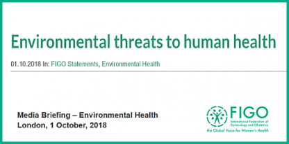 Enviromental threats to human health
