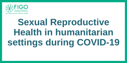 Humanitarian settings during COVID 19