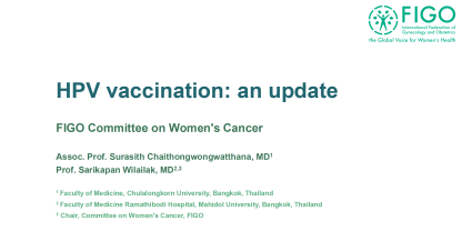 HPV vaccination: an update