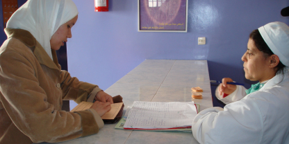 Pictured: Family planning clinic in Rabat