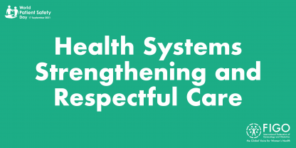 Statement: health systems strengthening and respectful care