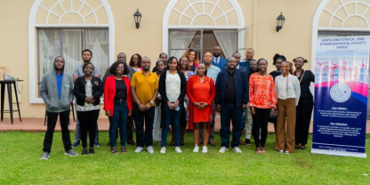 Group photo with members of Kenya Obstetrical and Gynecological Society 