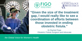 Dr Rachel Pope explains research into ending fistula