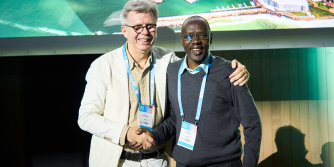 Bo Jacobsson and Pius Okong