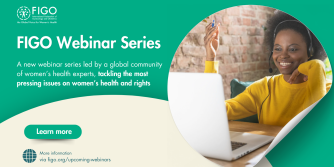 FIGO webinar series banner