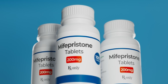 Image of mifepristone tablets