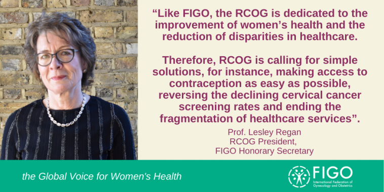 Dame Lesley Regan addresses women's health in the UK