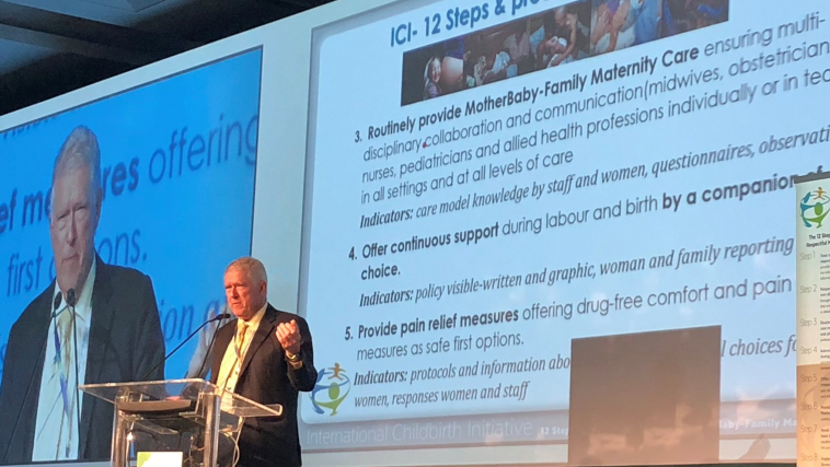 spotlight - Launch of International Childbirth Initiative at FIGO 2018