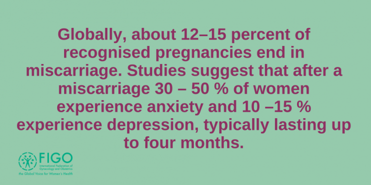 PTSD issues following miscarriage