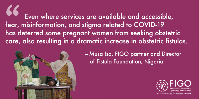 Fistula partner quote graphic