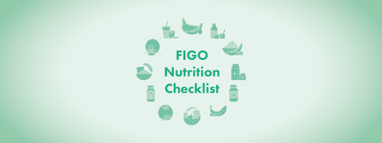 Nutrition checklist visual