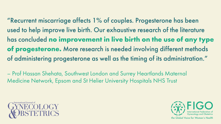 progesterone supplement