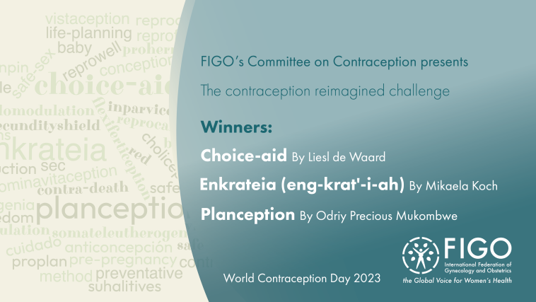 World contraception day - the contraception reimagined challenge winners