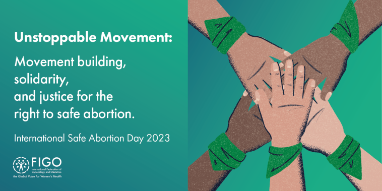 Journée internationale pour l'avortement sans risque - Thème : Mouvement imparable