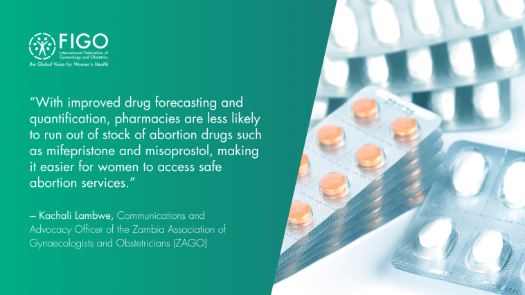 Quote from Kachali Lambwe, Communications and Advocacy Officer of the Zambia Association of Gynaecologists and Obstetricians (ZAGO)