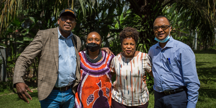 Members of the Rwanda, Mozambique and Zambia team
