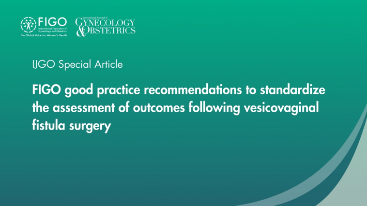 FIGO good practice recommendations to standardize the assessment of outcomes following vesicovaginal fistula surgery