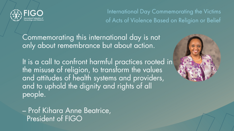 President message on the International Day Commemorating the Victims-of-Acts-of-Violence-Based-on-Religion-or-Belief